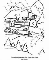 Coloring Pages Train Winter Printable Color Kids Trains Polar Express Clip Printables Sheets Blank Coal Print Choo Engine Steam Little sketch template