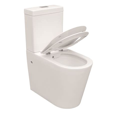 nemo  xcomfort pack staand toilet verhoogd zonder spoelrand porselein aansluiting pk  ao met