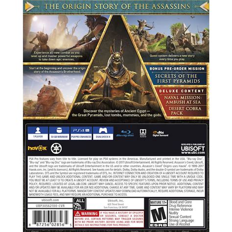 Best Buy Assassin S Creed® Origins Deluxe Edition Playstation 4