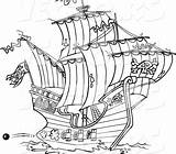 Ship Pirate Coloring Pages Kids Printable Getcolorings Lego Adult Color Getdrawings Print sketch template