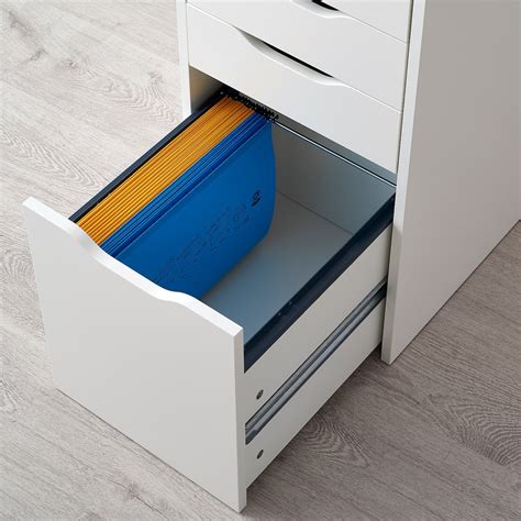 alex drawer unitdrop file storage white    ikea