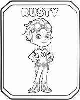 Rusty Rivets Printable sketch template