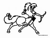 Centaur Girl sketch template