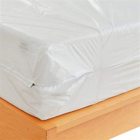 waterproof zippered plastic mattress protector encasement
