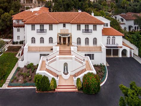 glamorous  hollywood mansion  saved