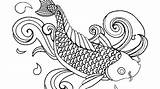 Coloring Pages Goldfish Getcolorings Color Fish sketch template