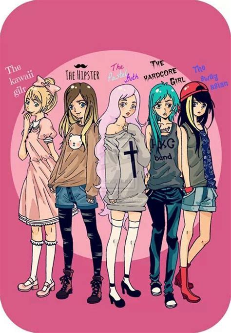 different types of girls goth scene pastel grunge punk emo pinterest hardcore girls