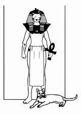 Bastet Ancient Coloring Egyptian Egypt Goddess Pages God Kids Clipart Cliparts Printable Drawings Library Documents 22kb Clip Popular sketch template