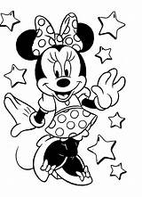 Coloring Pages Minnie Disney Mouse Sheets Color Printable Printing Instructions Printables sketch template