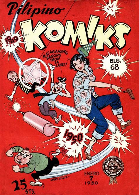 Pilipino Komiks 68 Cover By Larry Alcala Comic Artist