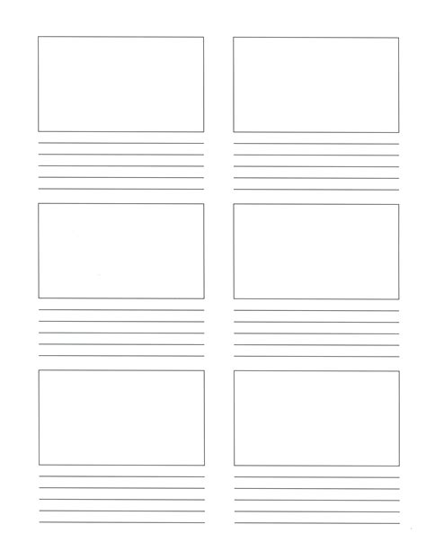 blank storyboard template  domain pictures getdomainvidscom