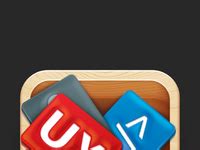 jobs app icon  clay ui ux design agency  dribbble