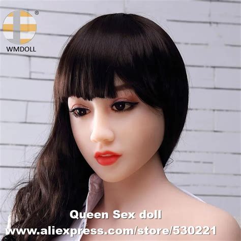 wmdoll new top quality real life sex dolls head for silicone sex love