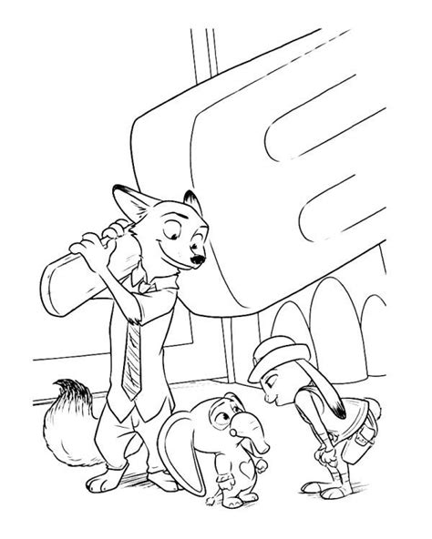 disney zootopia coloring pages printable   coloring sheets
