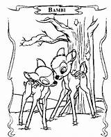 Bambi Colorea Cibercuentos Personajes sketch template