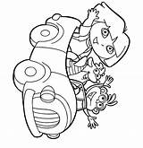 Colouring Dora Coloring Pages Kids Printable Sheets Print sketch template