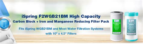 Ispring F2wgb21bm Whole House 4 5x10 Water Filtration Cto