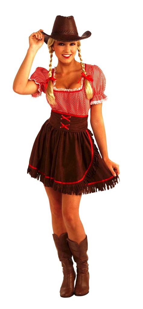 cowgirl cutie sexy wild west womens country western halloween costume  size costumeville
