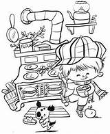 Coloring Redheads Pages Books Book Stamps Vintage sketch template