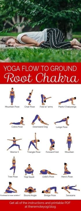yoga poses root chakra
