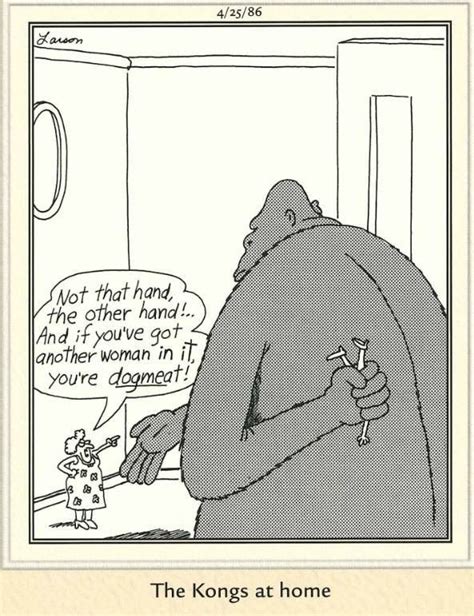 King Kong The Far Side With Images Gary Larson Cartoons