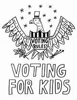 Voting Kids Coloring Rules Kid Athens Sheet sketch template