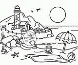 Pantai Pemandangan Sketsa sketch template
