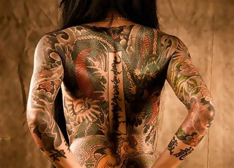 Asian Dragon Tattoo Back Inked Ink Girl B O D Y A R