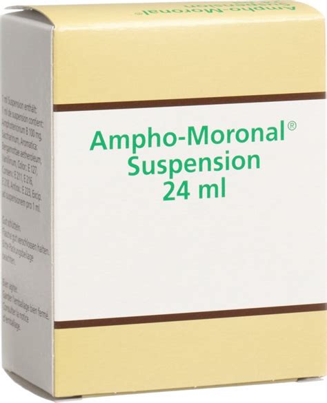 ampho moronal suspension  ml  der adler apotheke