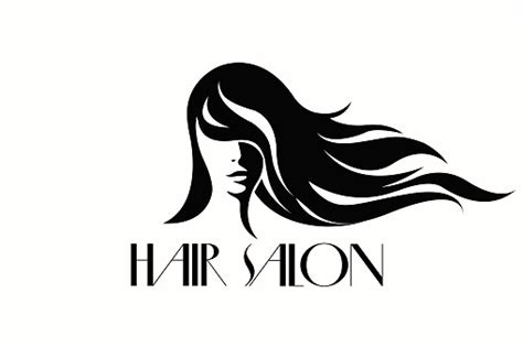 beauty and hair salon vector logo stock illustration download image