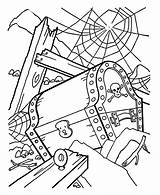 Chest Piratas Pirat Navio Ausmalbild Treasures Tesouro Becuo Pirates Sunken Coloringhome sketch template