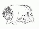 Easter Pooh Winnie sketch template