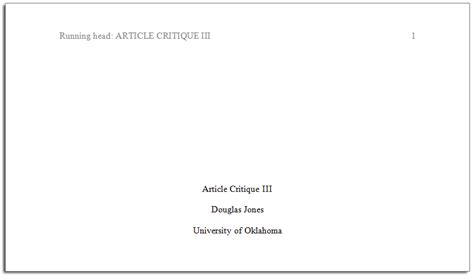 purdue owl title page  format  owl format paper sample purdue