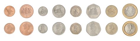 gibraltar  penny  pounds  pieces coin set   km   mint