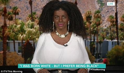 white glamour model martina big wants an african nose daily mail online