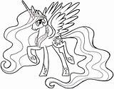 Pony Celestia Little Princess Drawing Draw Coloring Friendship Pages Magic Drawings Drawinghowtodraw Luna Unicorn Getdrawings Paintingvalley Step Sun Printable Desenhos sketch template