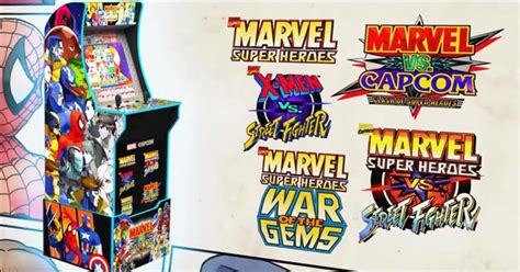 Arcade1up Announces New Marvel Vs Capcom And X Men Vs