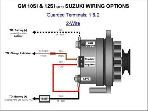 alternator diagram wiring