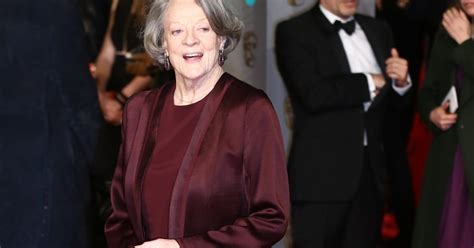 Did Dame Maggie Smith Shun The Golden Globes Black Dress Code In