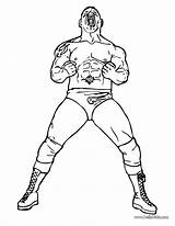 Wwe Pages Coloring Brock Lesnar Printable Getcolorings Batista Superstar sketch template