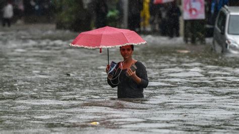 mumbai rains  indias weather   extreme bbc news