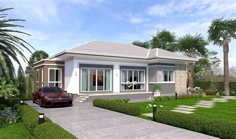 refined  bedroom contemporary house plan pinoy house designs contemporary house plans