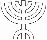 Candelabra Outline Menorah Cliparts Clip Clipart Clker Library Vector Ocal Shared Large sketch template