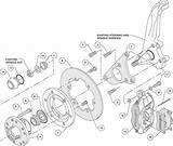 Brake Front Schematic Kit Drag Forged Dynalite Assembly Wilwood Drawings Installation 2719 Bd Brakekits sketch template