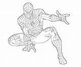 Man Ultimate Spider Coloring Spiderman Pages Draw Marvel Popular Superhero Comments Coloringhome sketch template