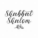 Shabbat Shalom Jewish Sabbath Hebrew Vector Lettering Congratulations Handwritten Illustrations Flyers Element Banner Posters Calligraphy Modern Clip Stock Illustration sketch template
