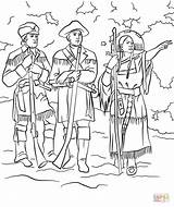 Sacagawea Lewis Clark Coloring Pages Printable Drawing Simple Color Book Frontier Life Getdrawings Cartoon Awesome Dot Getcolorings Print Colorings Paper sketch template