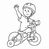 Caillou Riding Triciclo Bicycle Tricycle Driewieler Fietsen Kleurplaat Gratuit Fiets Inspirant Kleurplaten 4kids Coloringsun sketch template