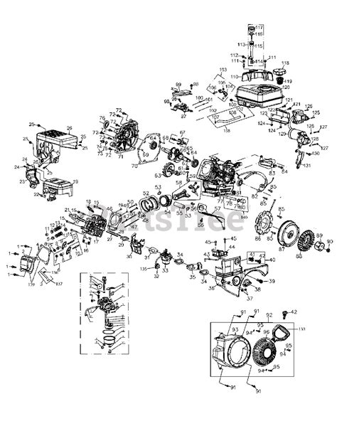 cub cadet  swe bmtr cub cadet  snow thrower  engine assembly