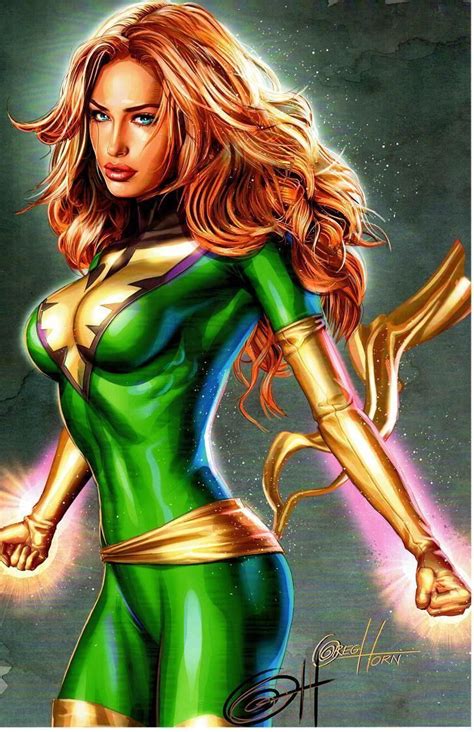 Awesome Hot Phoenix Reference Art Marvel Jean Grey Comics Girls